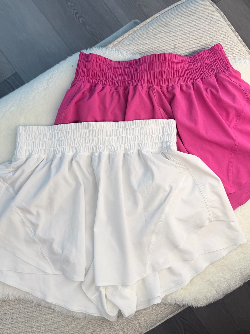 2 PACK Lululemon Shake it Out Shorts - Small